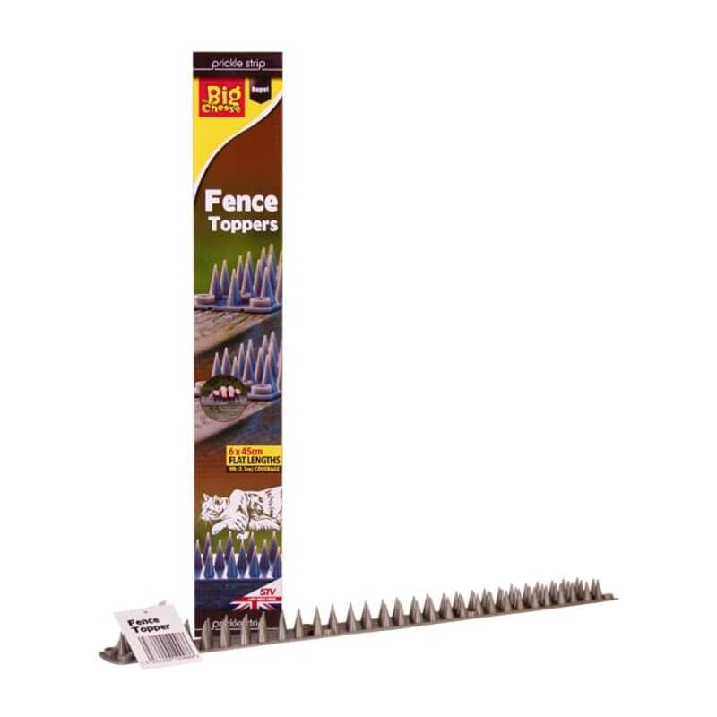 Prickle Strip Garden Fence Topper - 45cm - 6-Pack